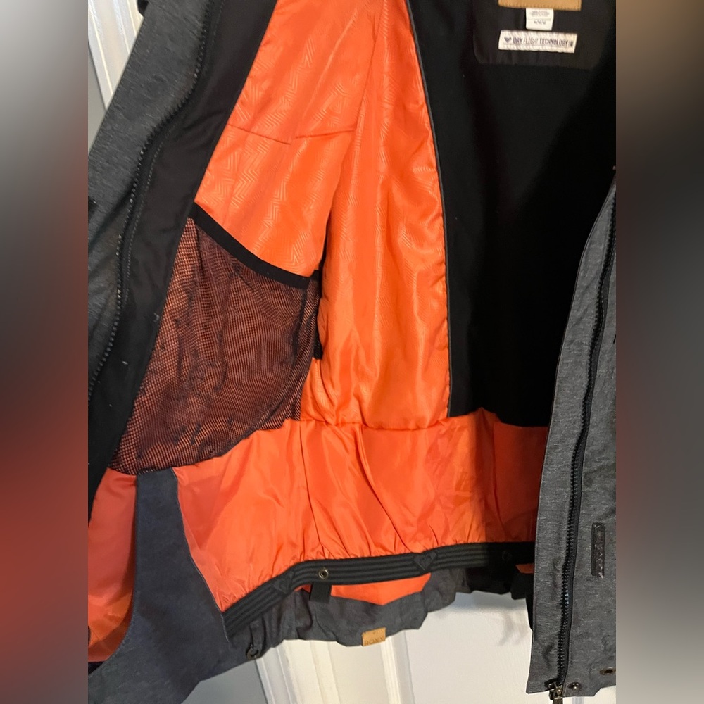 Roxy Men's Charcoal Performance Jacket - image 4